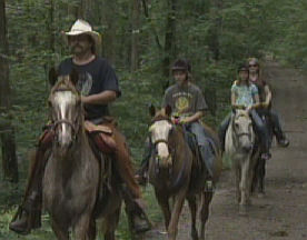 Double J riding the trails