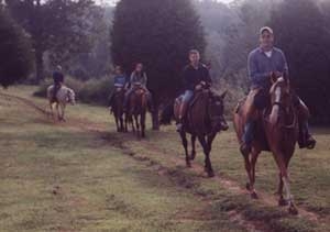 Double J riding the trails